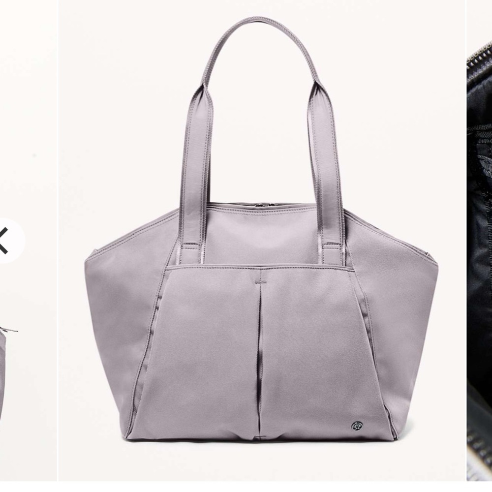 Lululemon Free to Be Bag NWT Dark Chrome